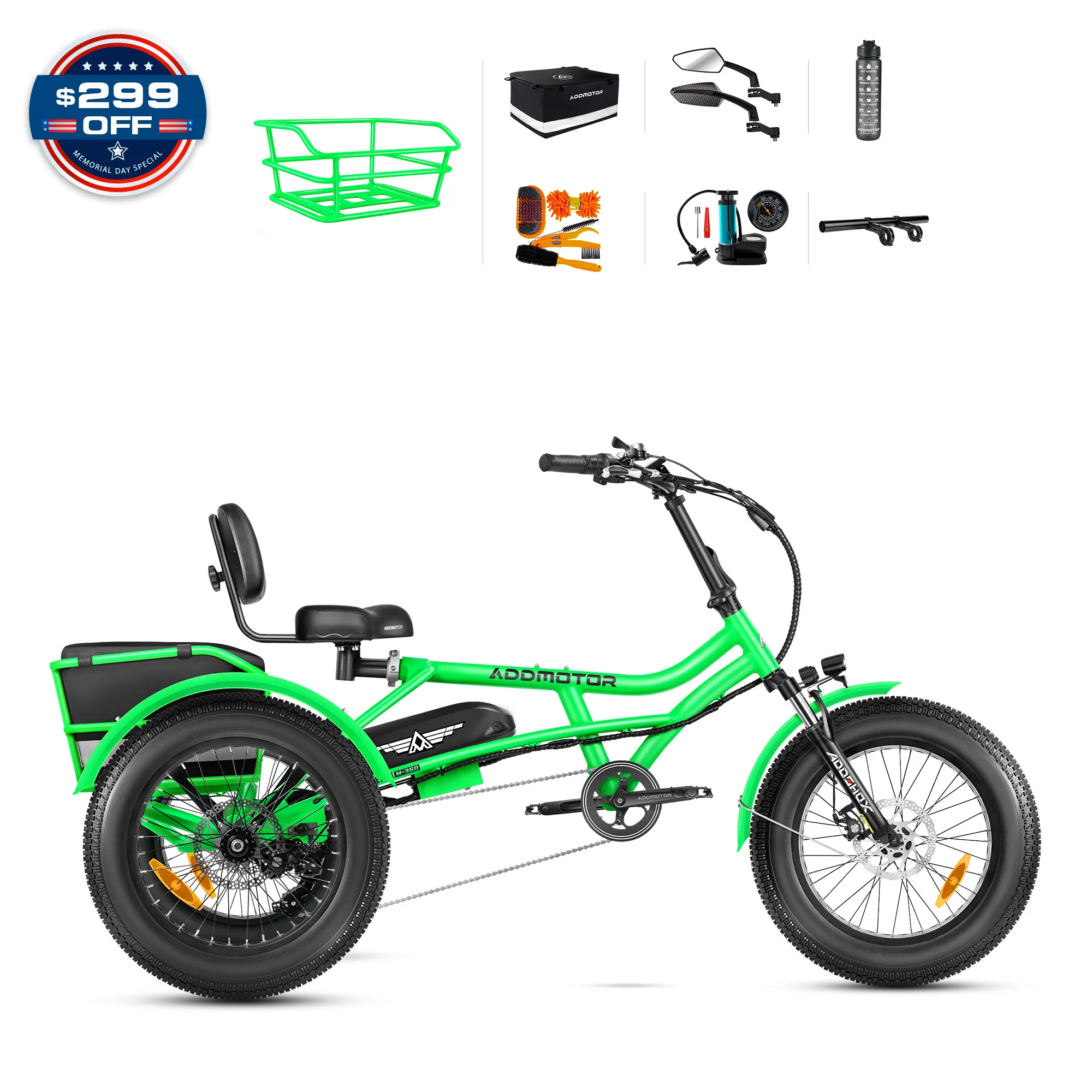 Arisetan II M-360 Semi-Recumbent eTrike