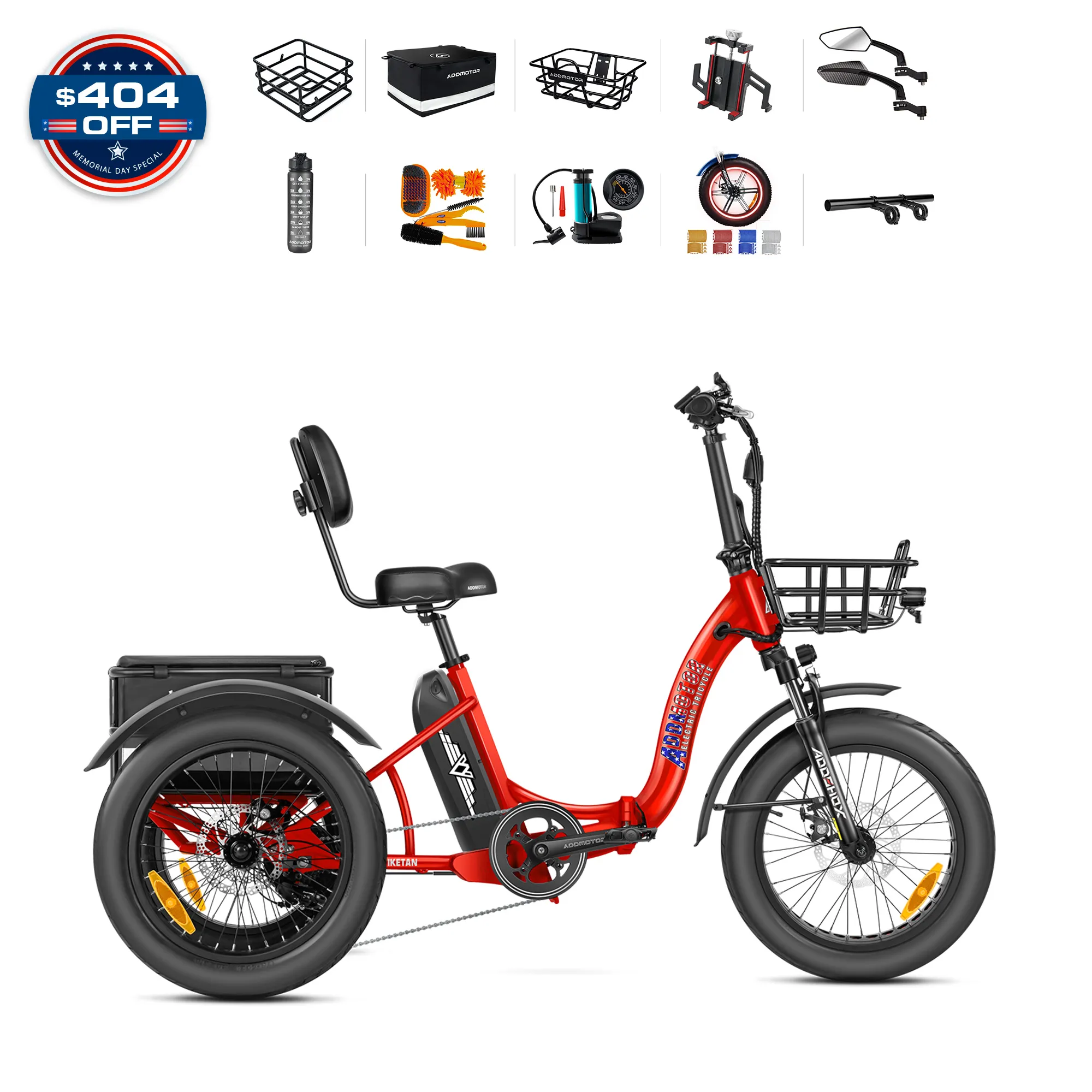 Triketan M-330F Folding eTrike