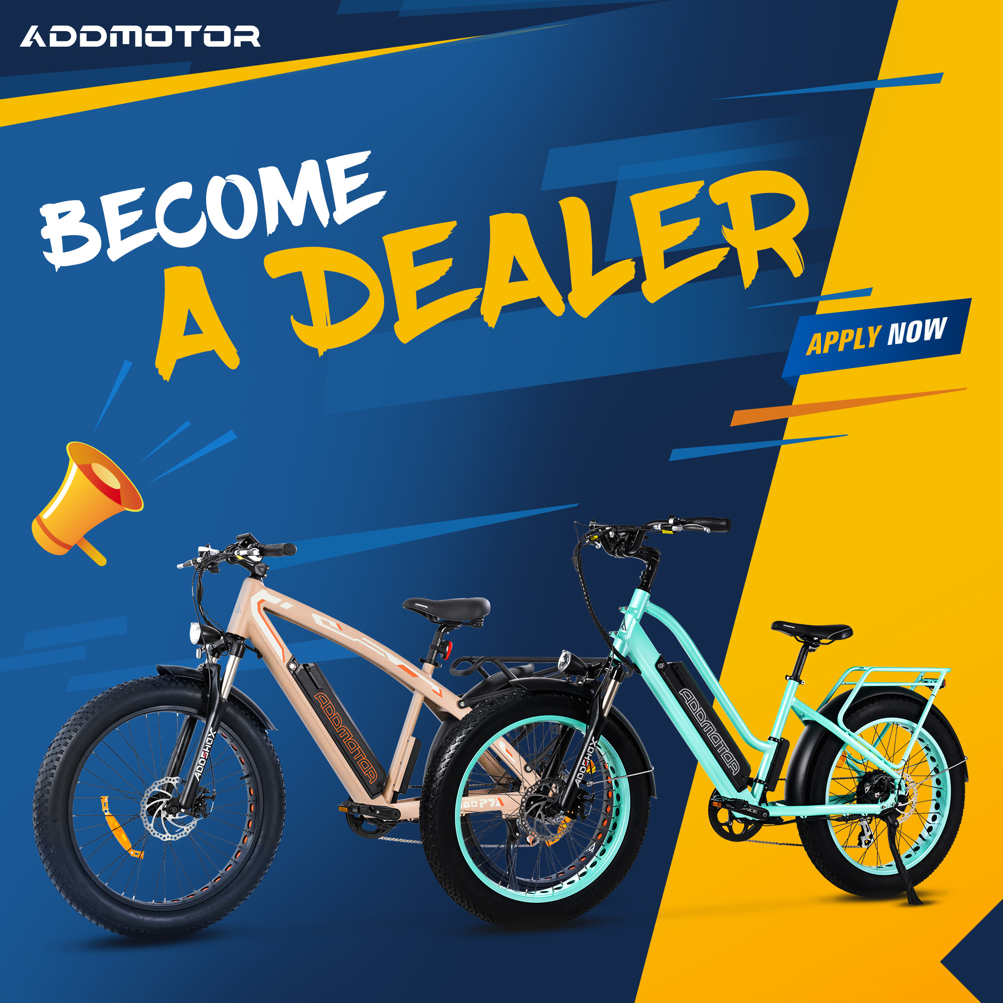 Partner With Us——Become A Dealer of Addmotor