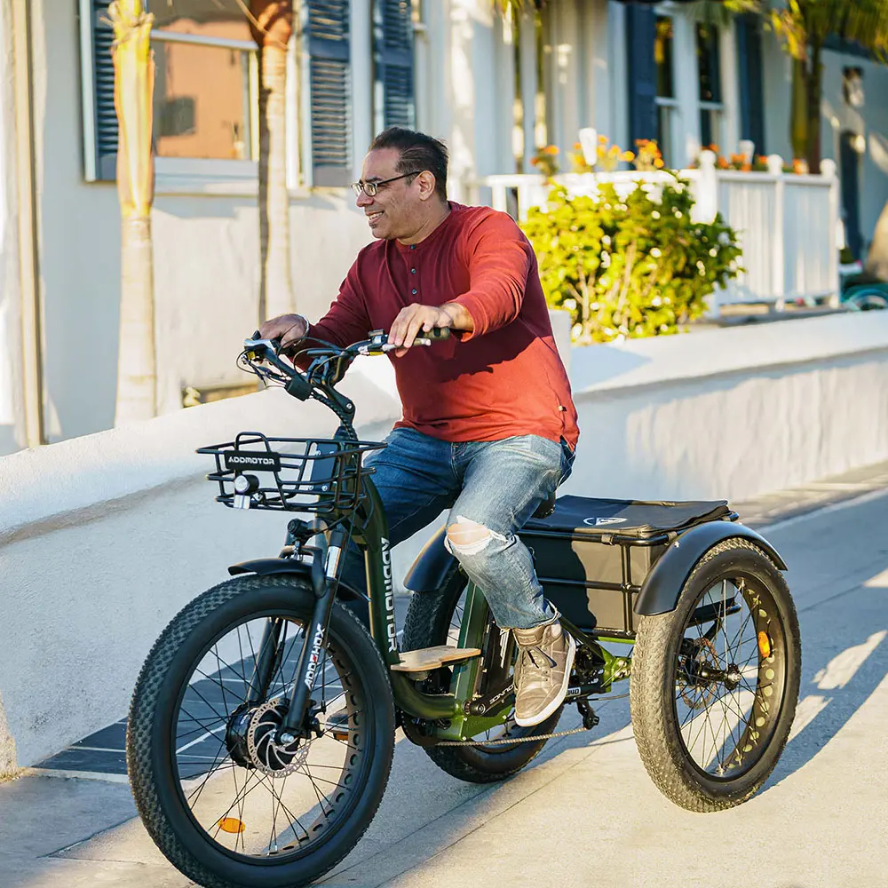 The Benefits of Riding a Fat Tire Electric Tricycle