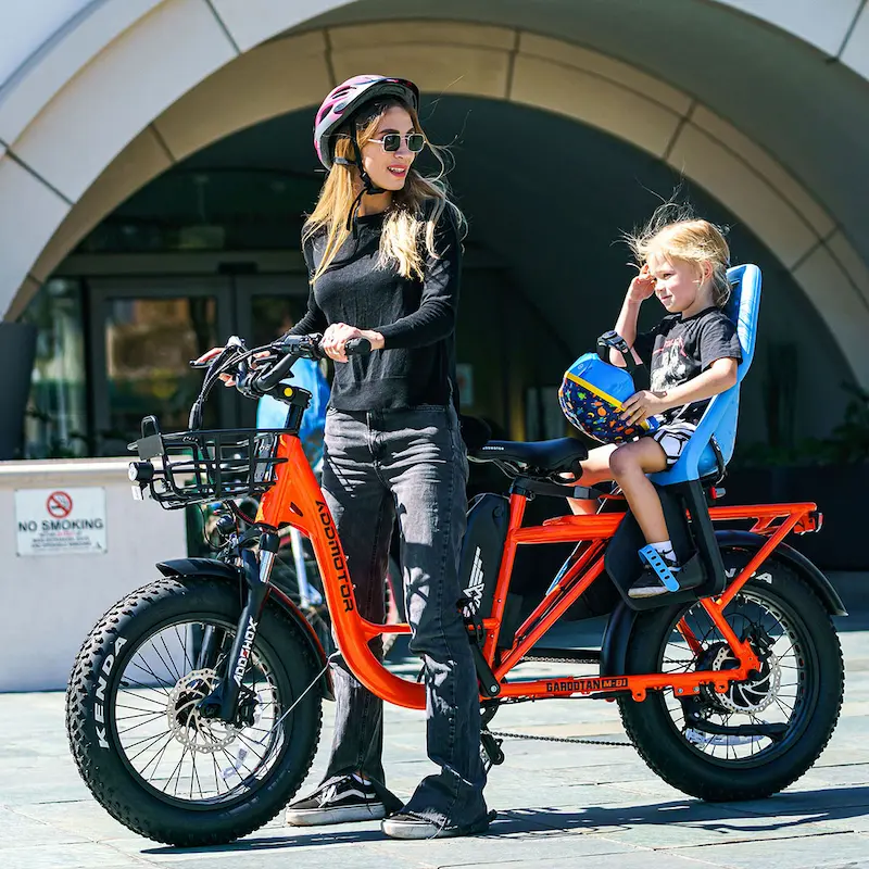 Electric Cargo Bikes for Family & Commercial Use: Addmotor GRAOOPRO & Garootan M-81