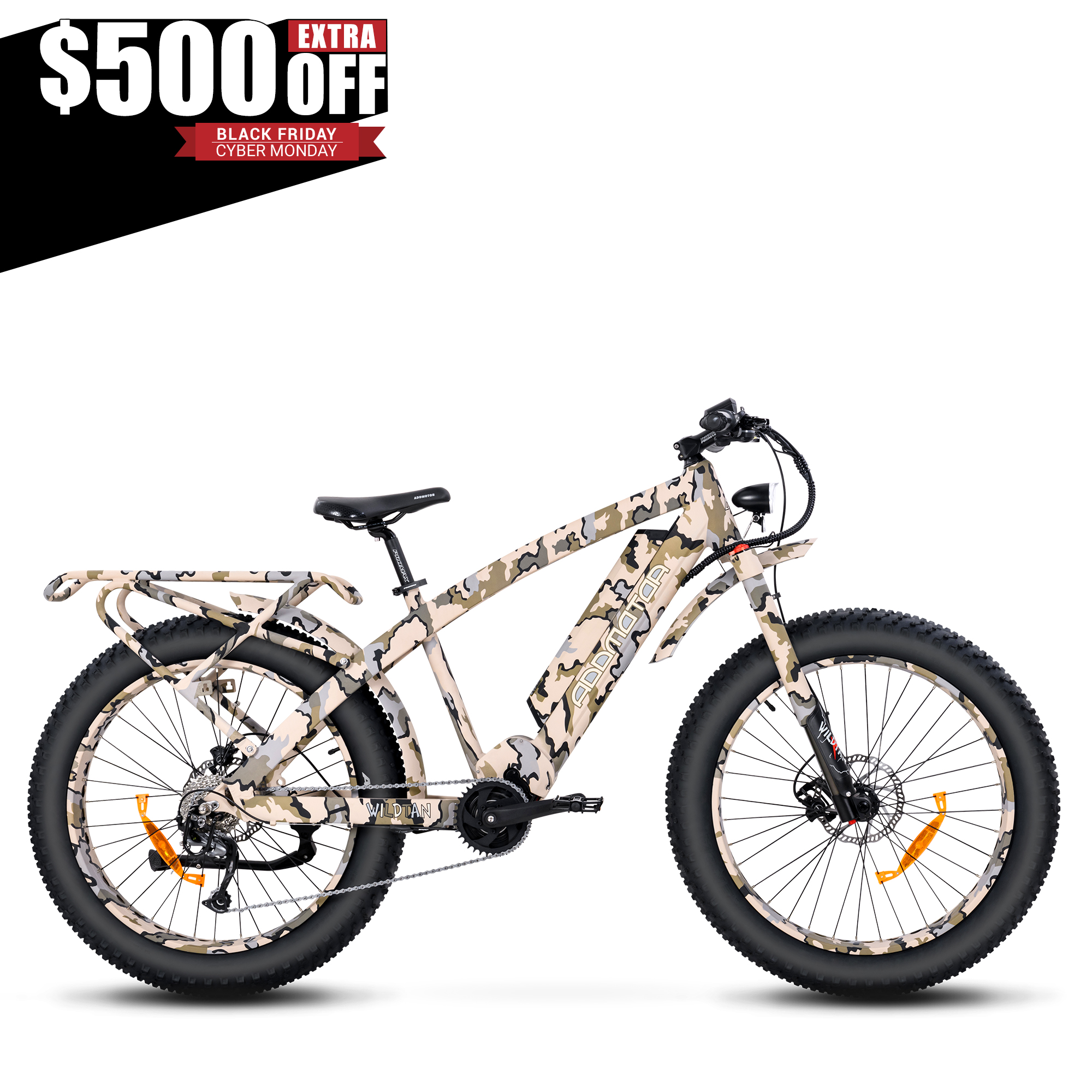Wildtan M-5600 Mid-Drive Electric Bike 1000W