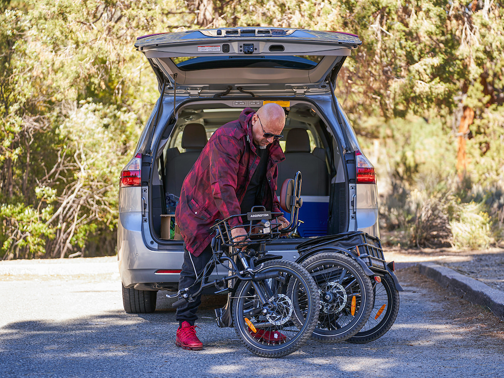 citytri foldable electric trike